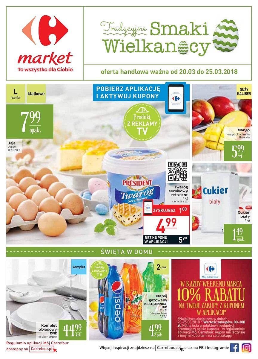 Gazetka promocyjna Carrefour Market do 25/03/2018 str.0