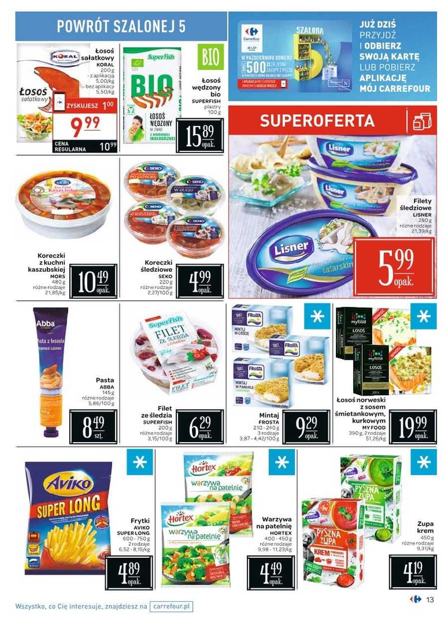 Gazetka promocyjna Carrefour do 09/10/2017 str.13