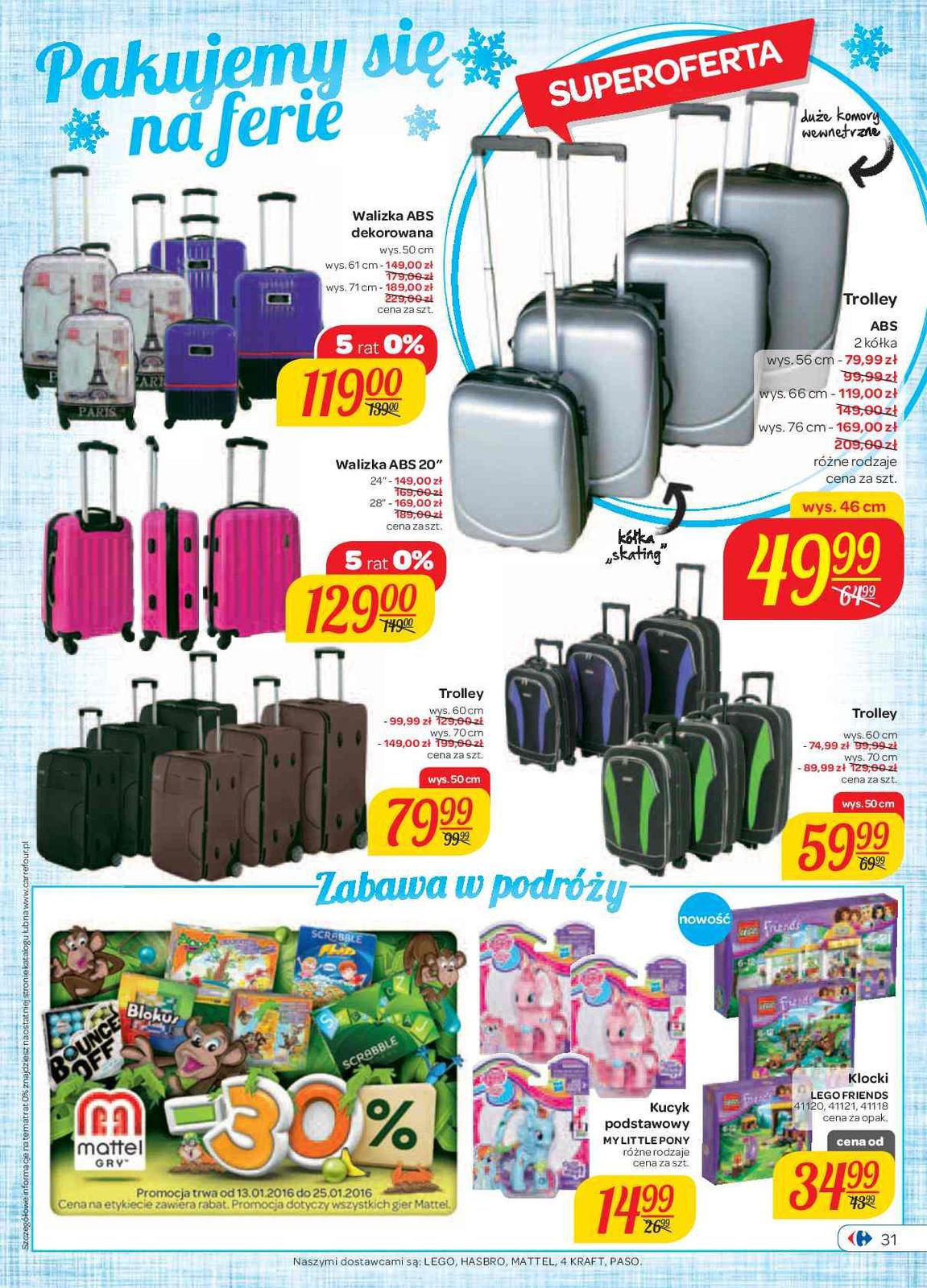 Gazetka promocyjna Carrefour do 25/01/2016 str.31