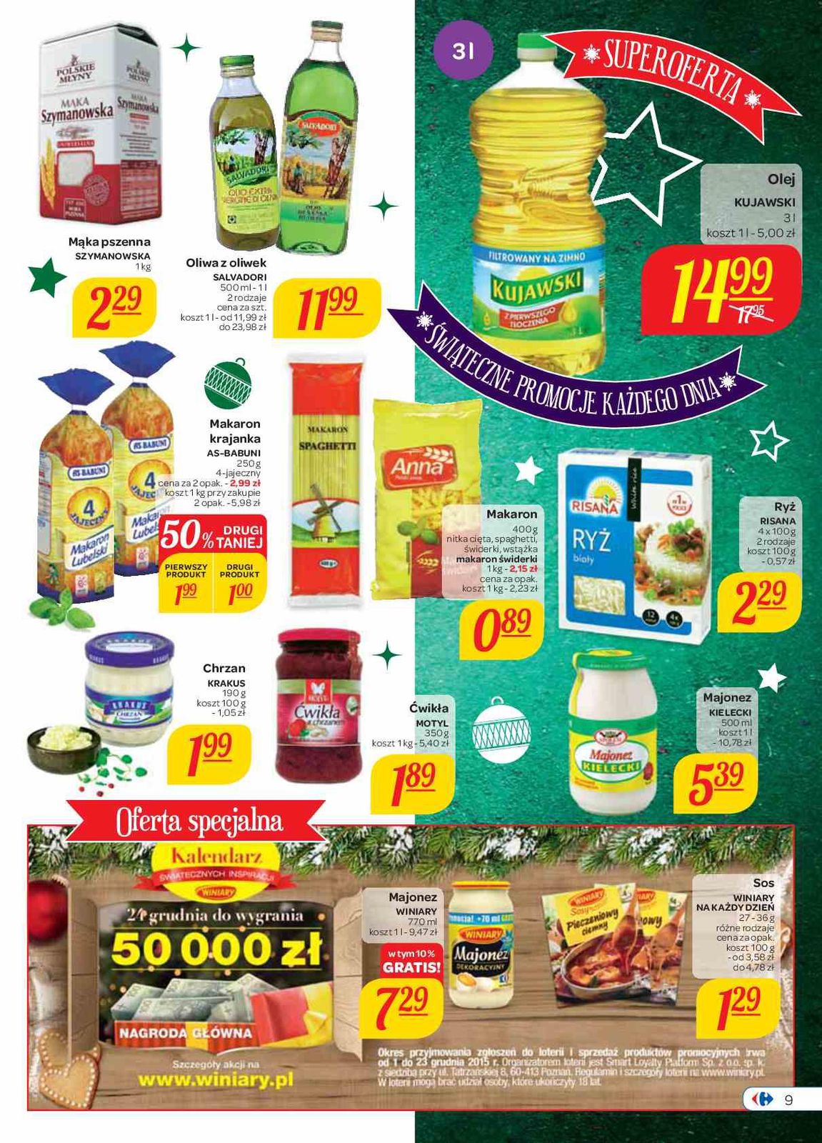 Gazetka promocyjna Carrefour do 15/12/2015 str.9