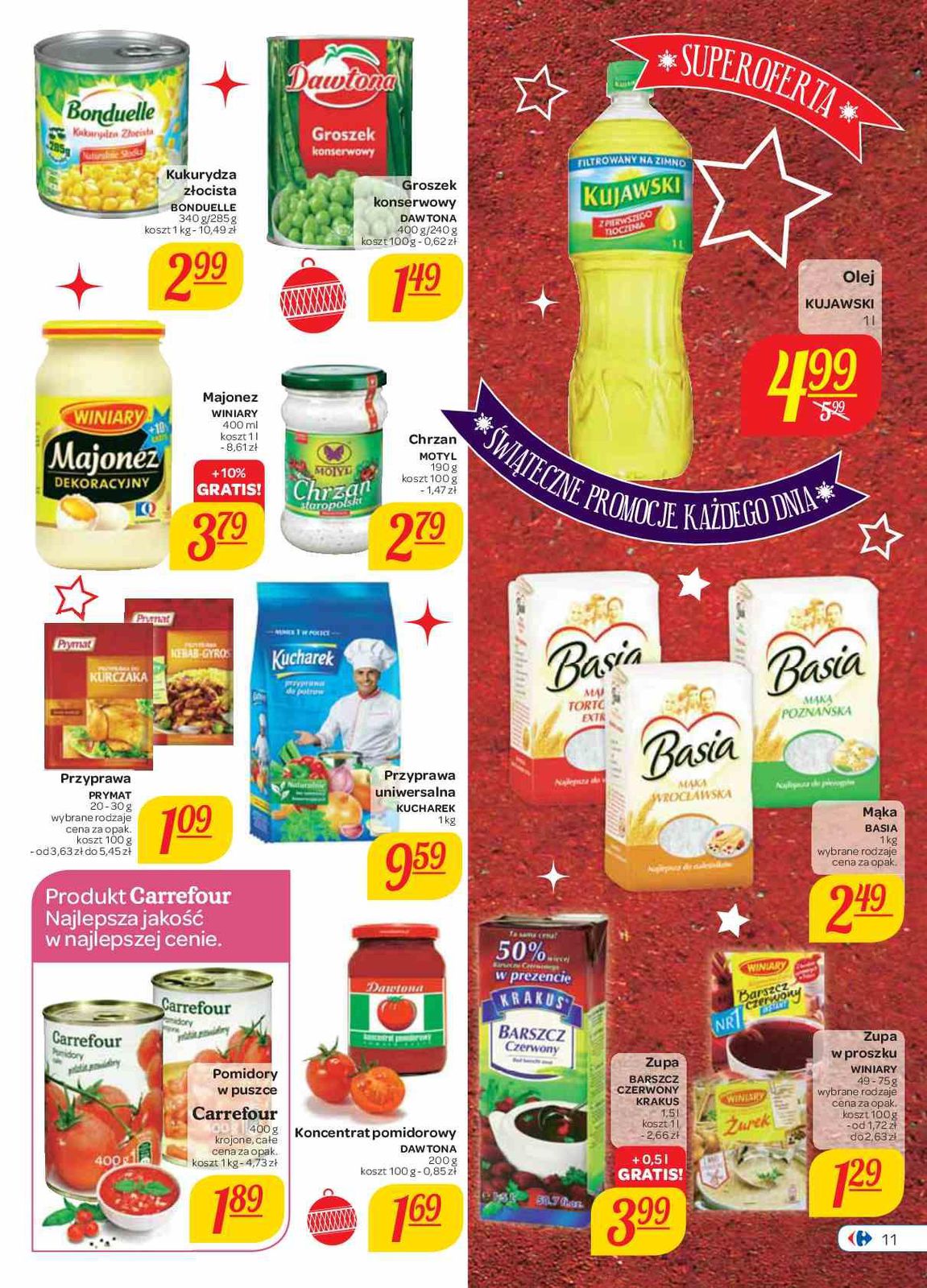 Gazetka promocyjna Carrefour do 24/12/2015 str.11