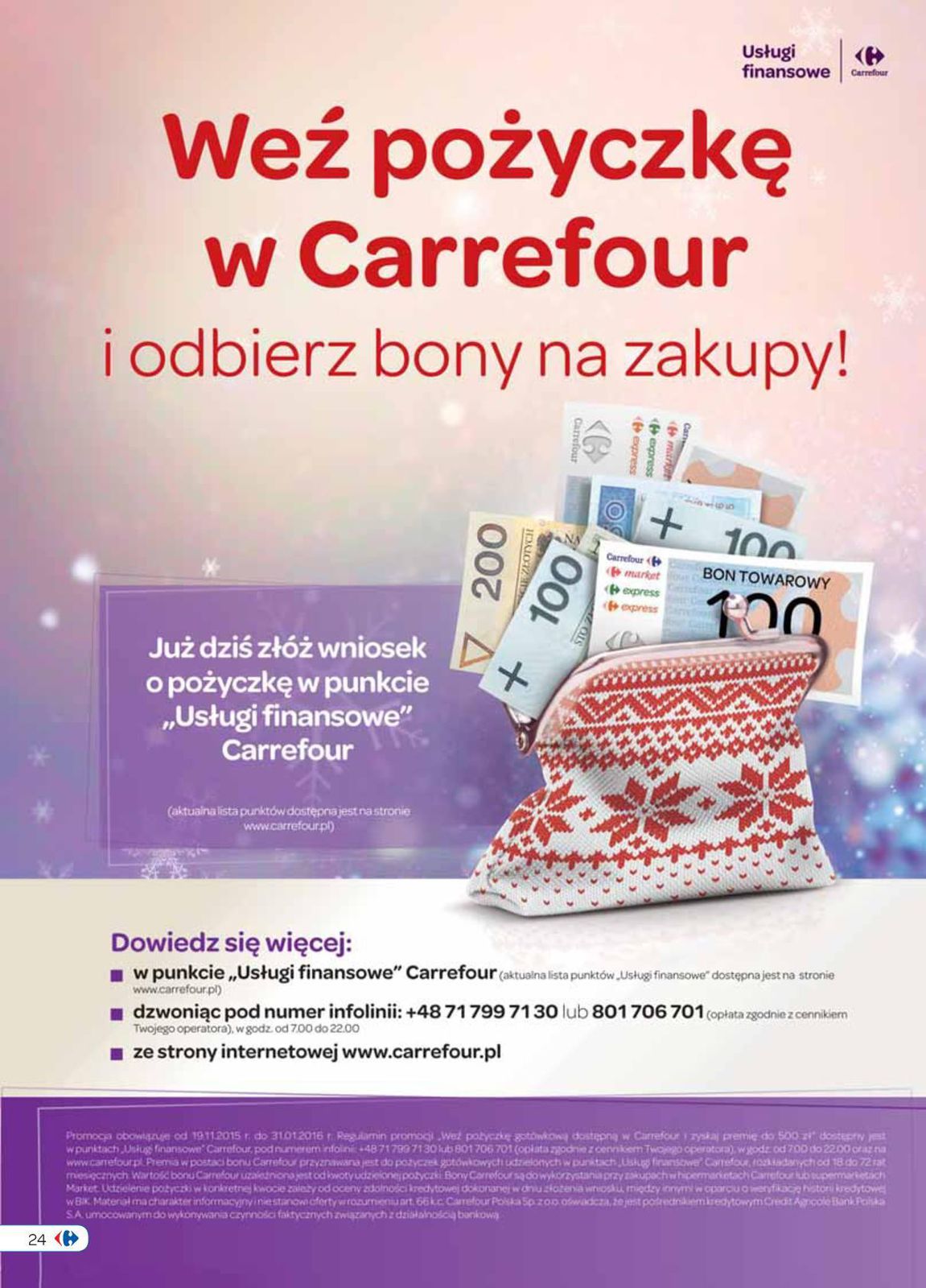 Gazetka promocyjna Carrefour do 24/12/2015 str.24