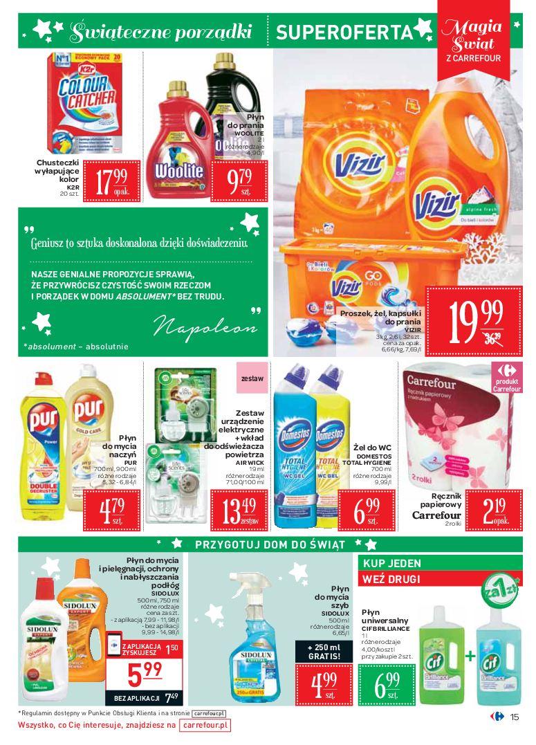 Gazetka promocyjna Carrefour do 11/12/2016 str.15