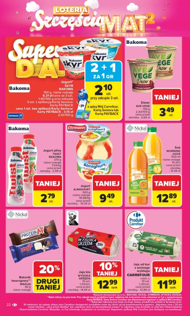 Gazetka promocyjna Carrefour do 04/10/2025 str.22