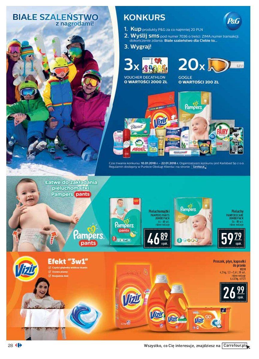 Gazetka promocyjna Carrefour do 22/01/2018 str.28