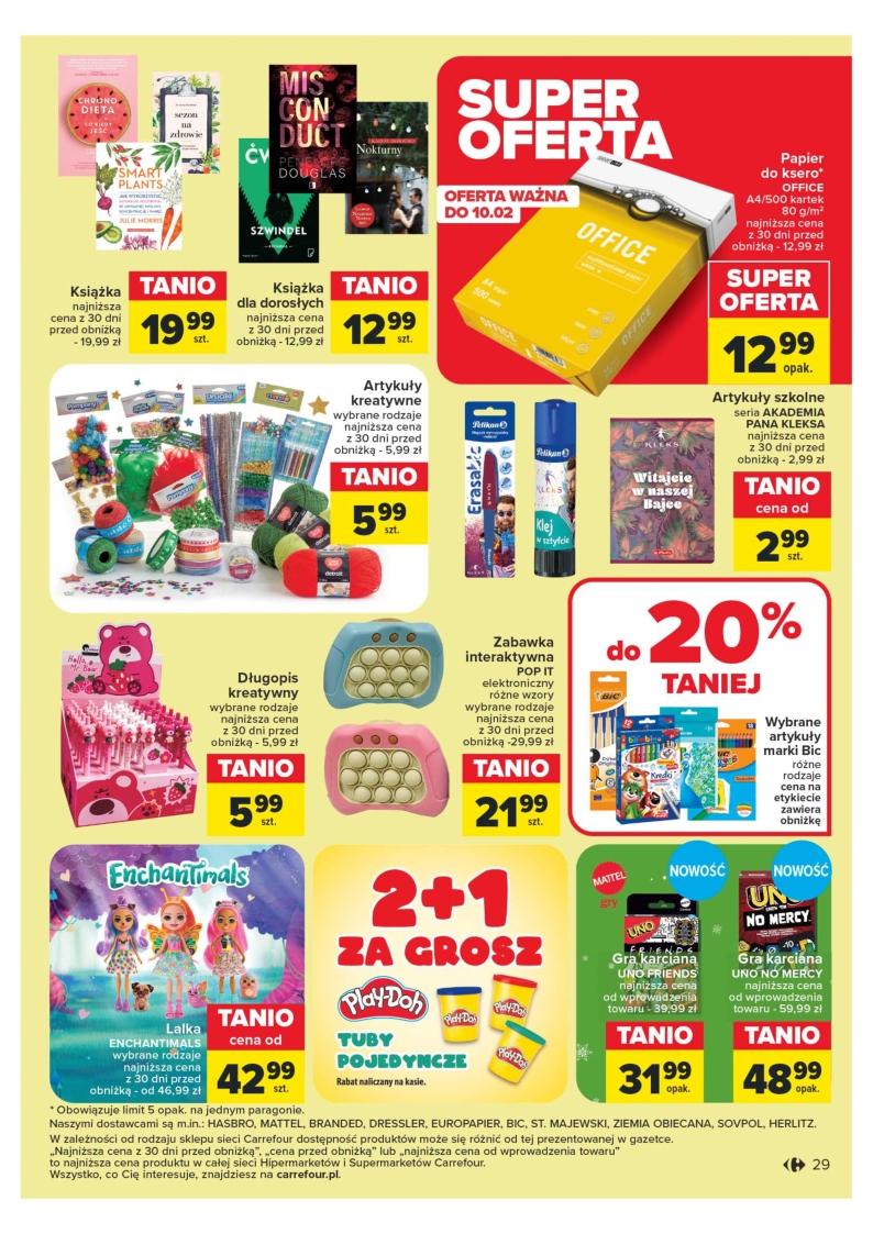 Gazetka promocyjna Carrefour do 17/02/2024 str.29