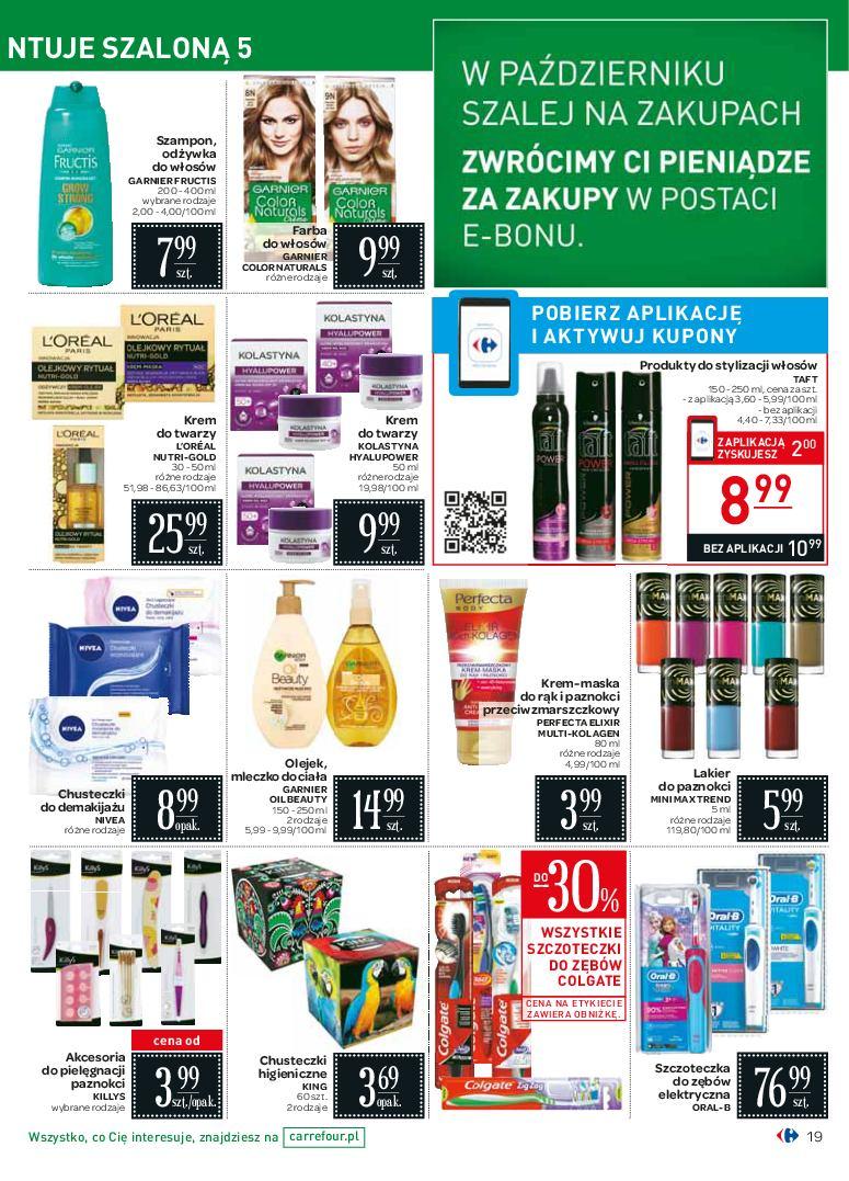 Gazetka promocyjna Carrefour do 17/10/2016 str.19