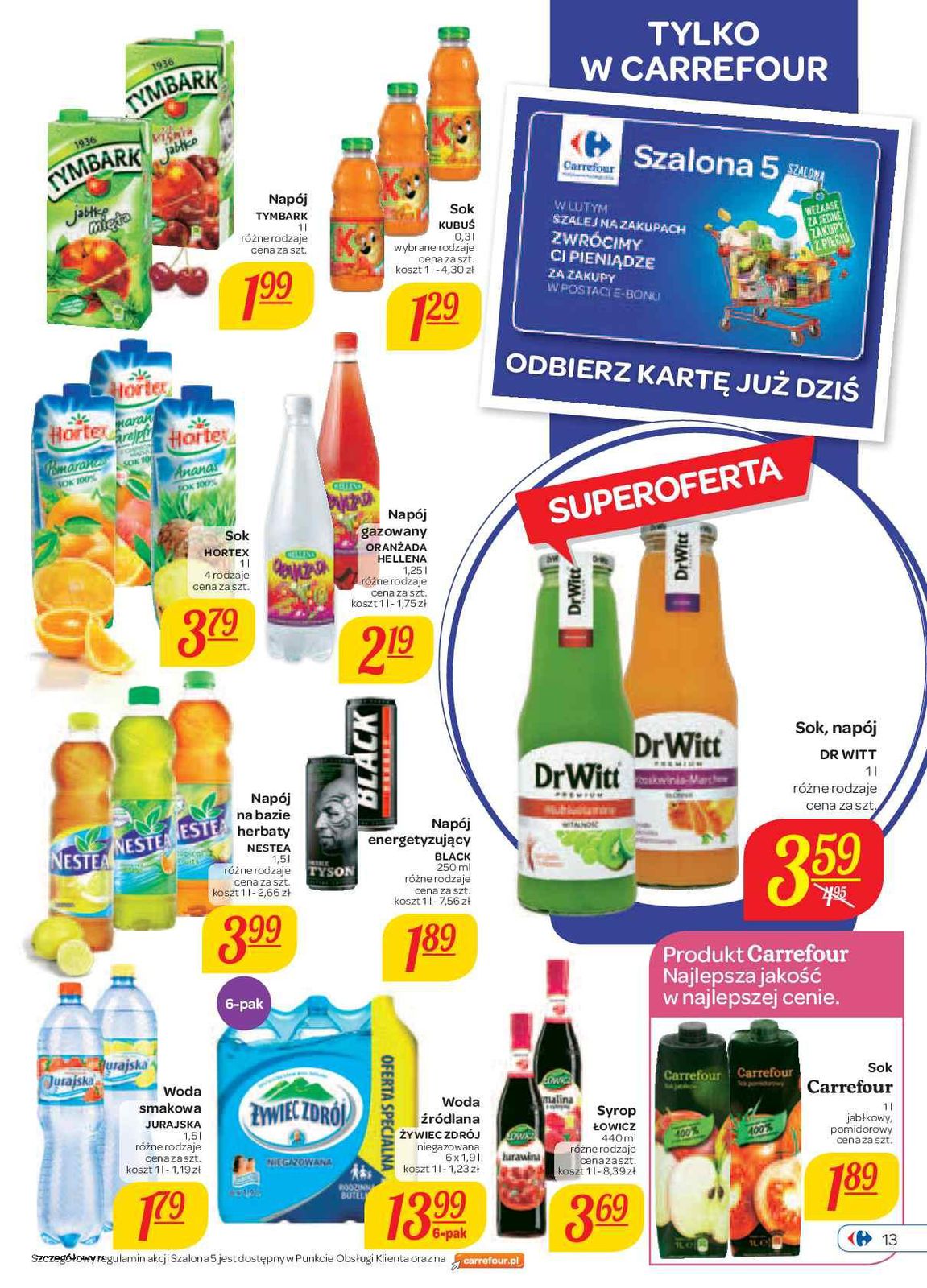 Gazetka promocyjna Carrefour do 08/02/2016 str.13