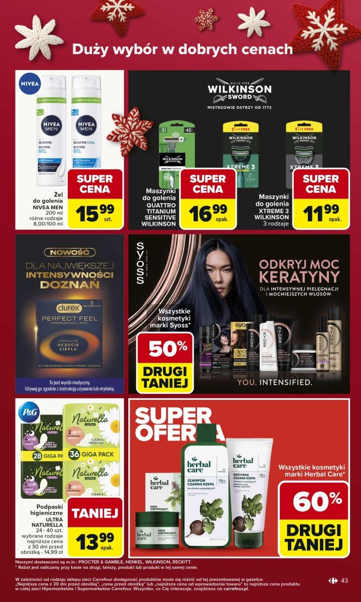 Gazetka promocyjna Carrefour do 07/12/2025 str.43