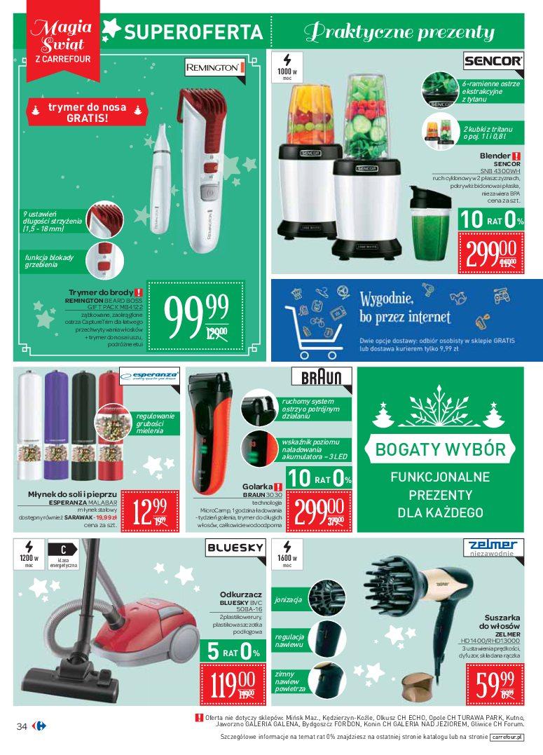 Gazetka promocyjna Carrefour do 11/12/2016 str.34