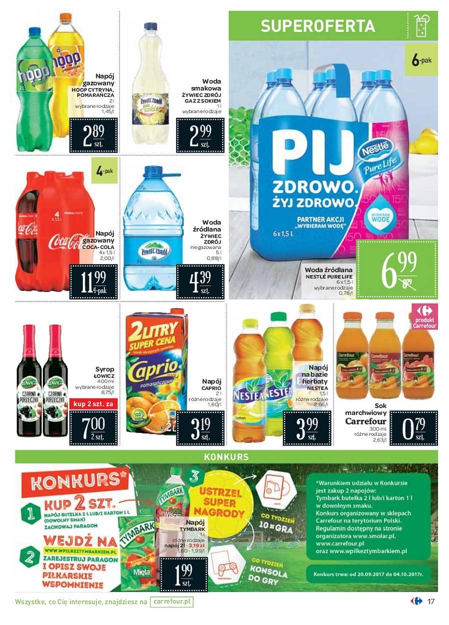 Gazetka promocyjna Carrefour do 02/10/2017 str.17