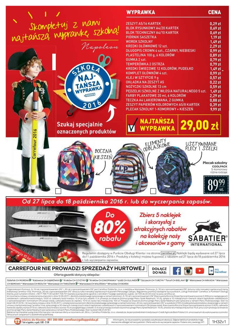 Gazetka promocyjna Carrefour do 22/08/2016 str.36