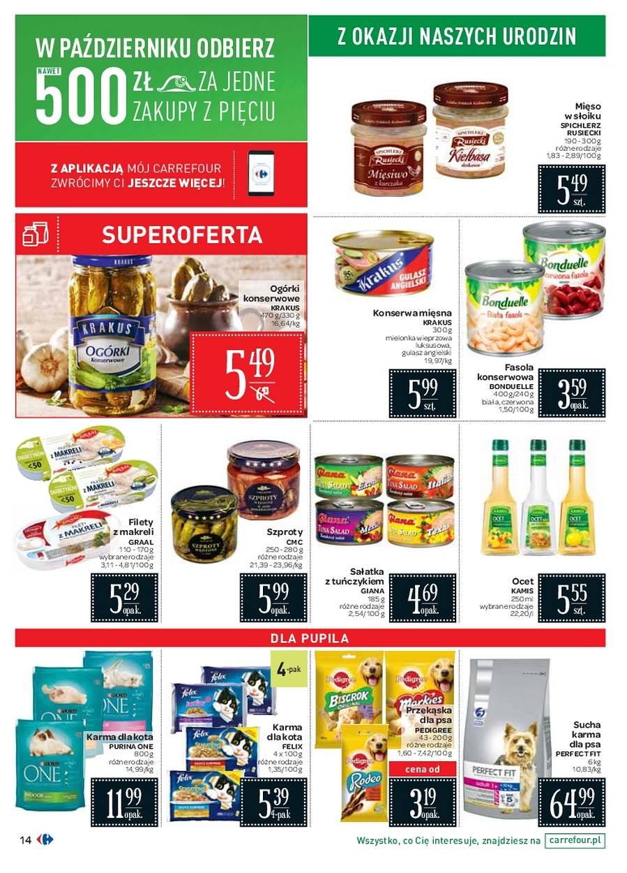 Gazetka promocyjna Carrefour do 23/10/2017 str.14