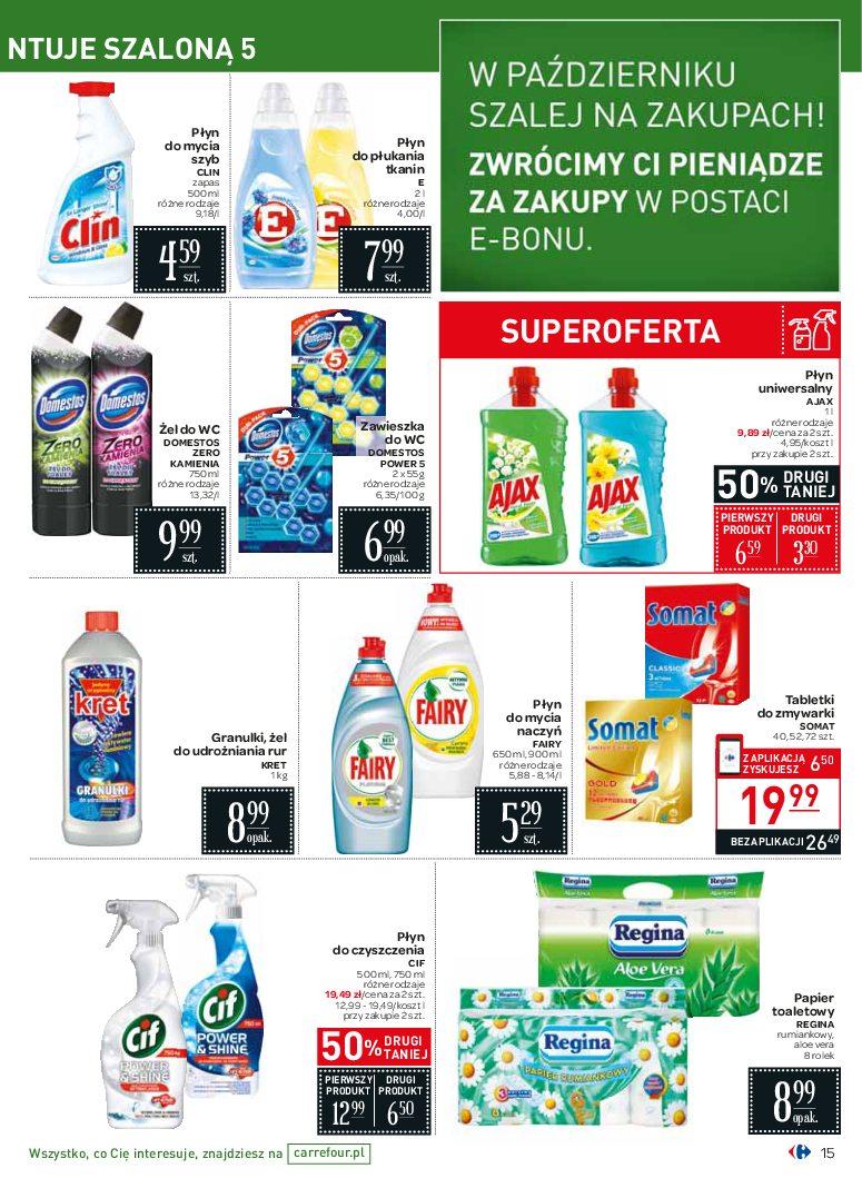 Gazetka promocyjna Carrefour do 17/10/2016 str.15