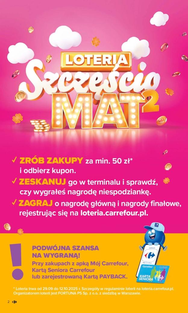 Gazetka promocyjna Carrefour do 04/10/2025 str.2