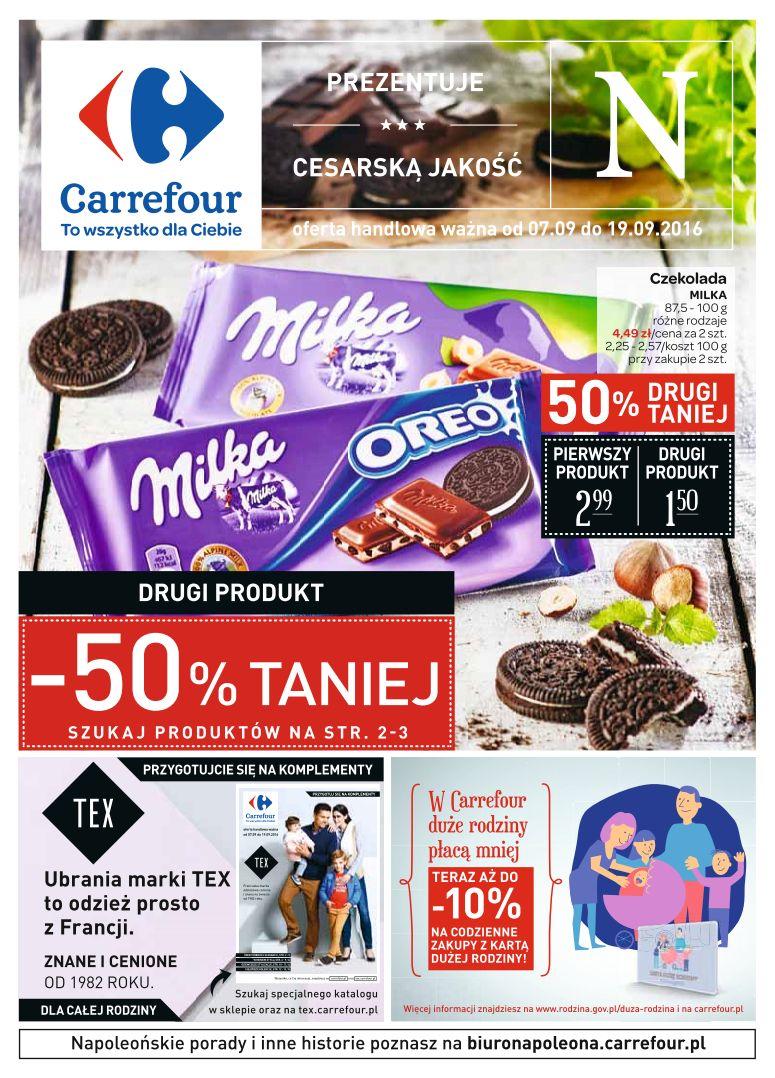 Gazetka promocyjna Carrefour do 19/09/2016 str.0