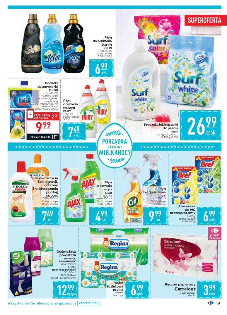 Gazetka promocyjna Carrefour do 15/04/2017 str.19