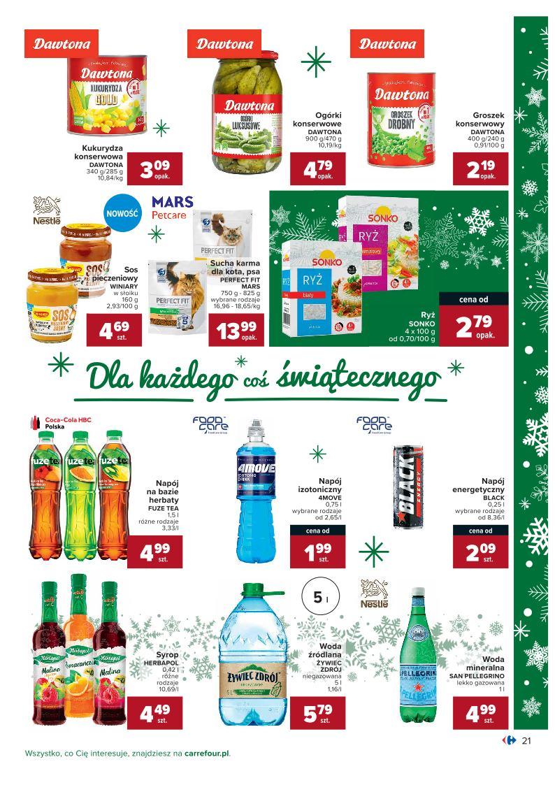 Gazetka promocyjna Carrefour do 19/12/2021 str.21