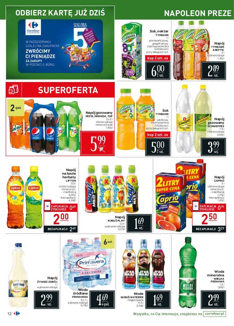 Gazetka promocyjna Carrefour do 17/10/2016 str.12