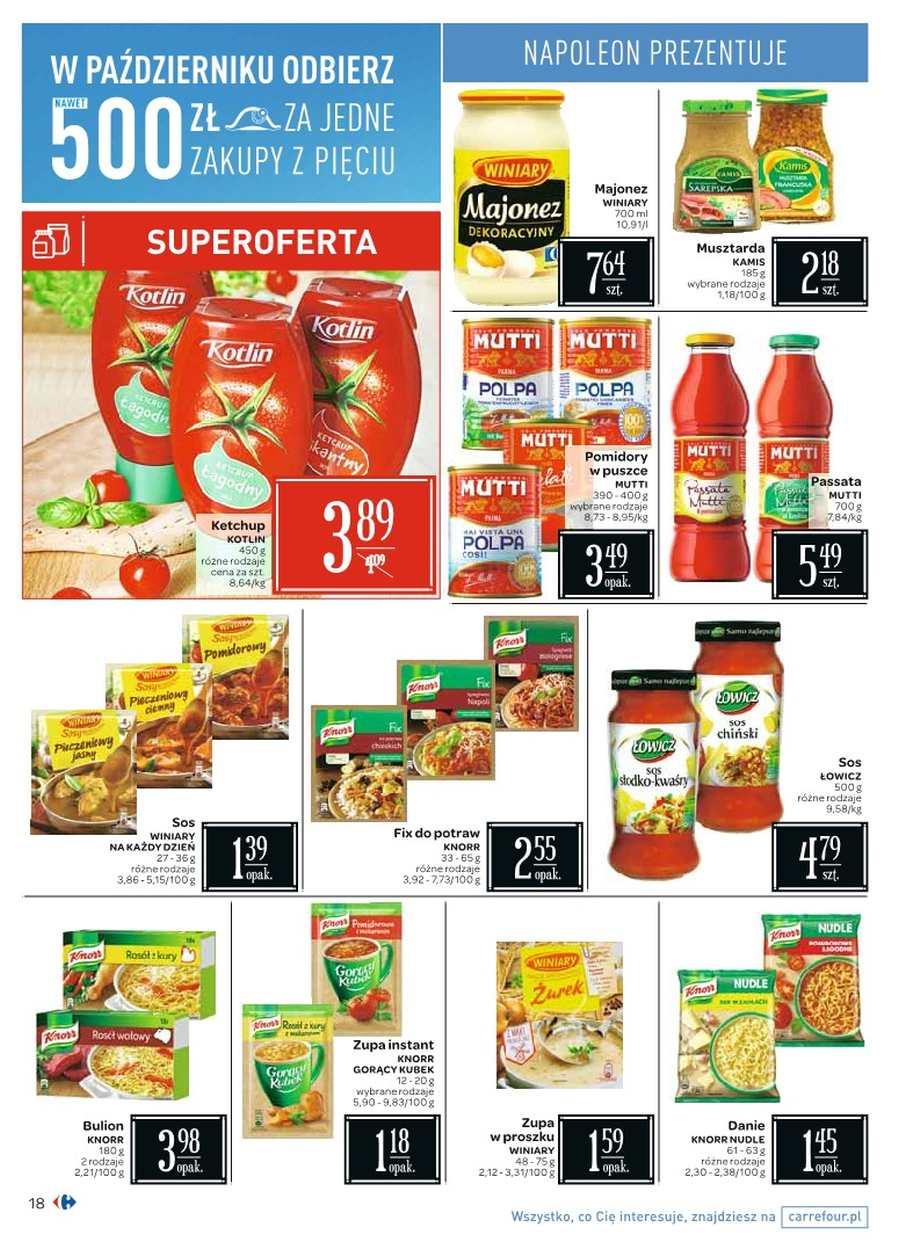 Gazetka promocyjna Carrefour do 09/10/2017 str.18