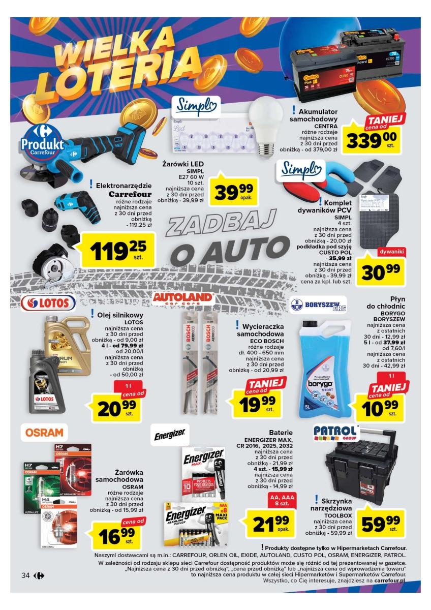 Gazetka promocyjna Carrefour do 14/10/2023 str.34