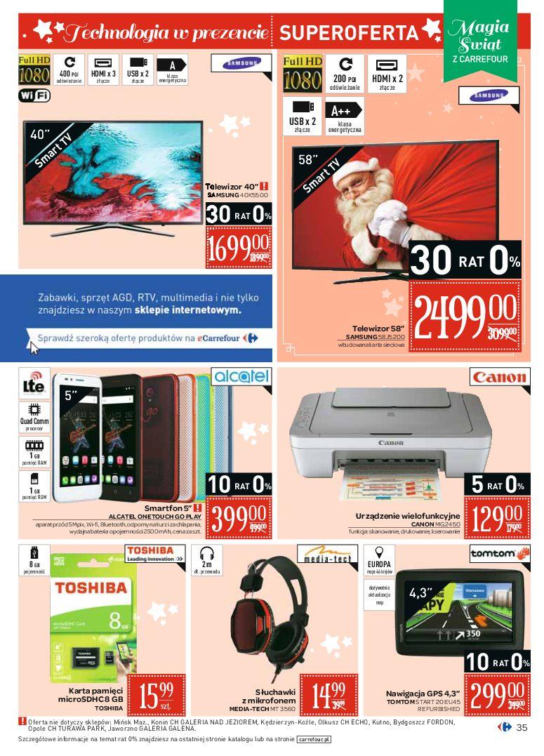 Gazetka promocyjna Carrefour do 18/12/2016 str.35