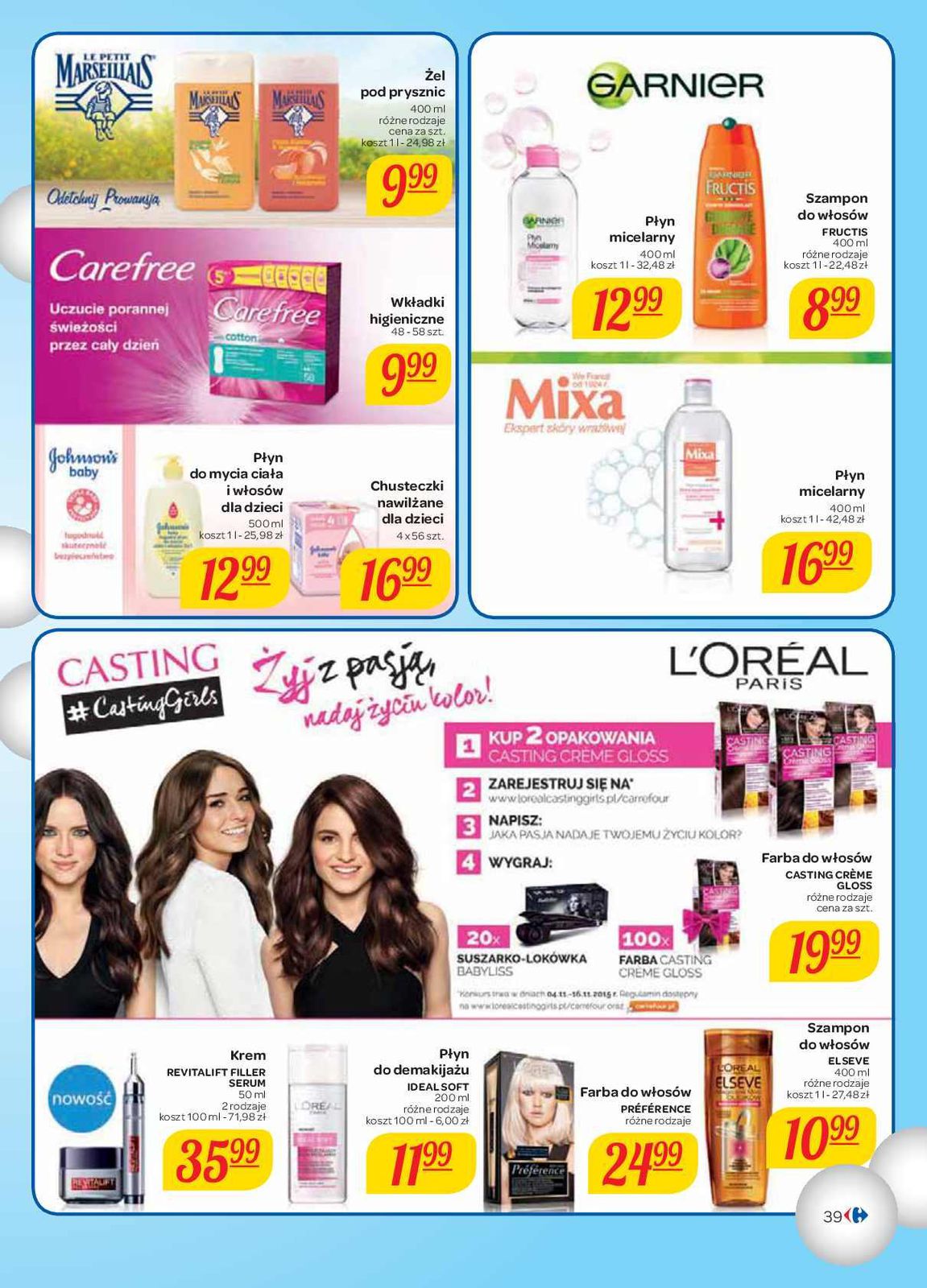 Gazetka promocyjna Carrefour do 16/11/2015 str.39