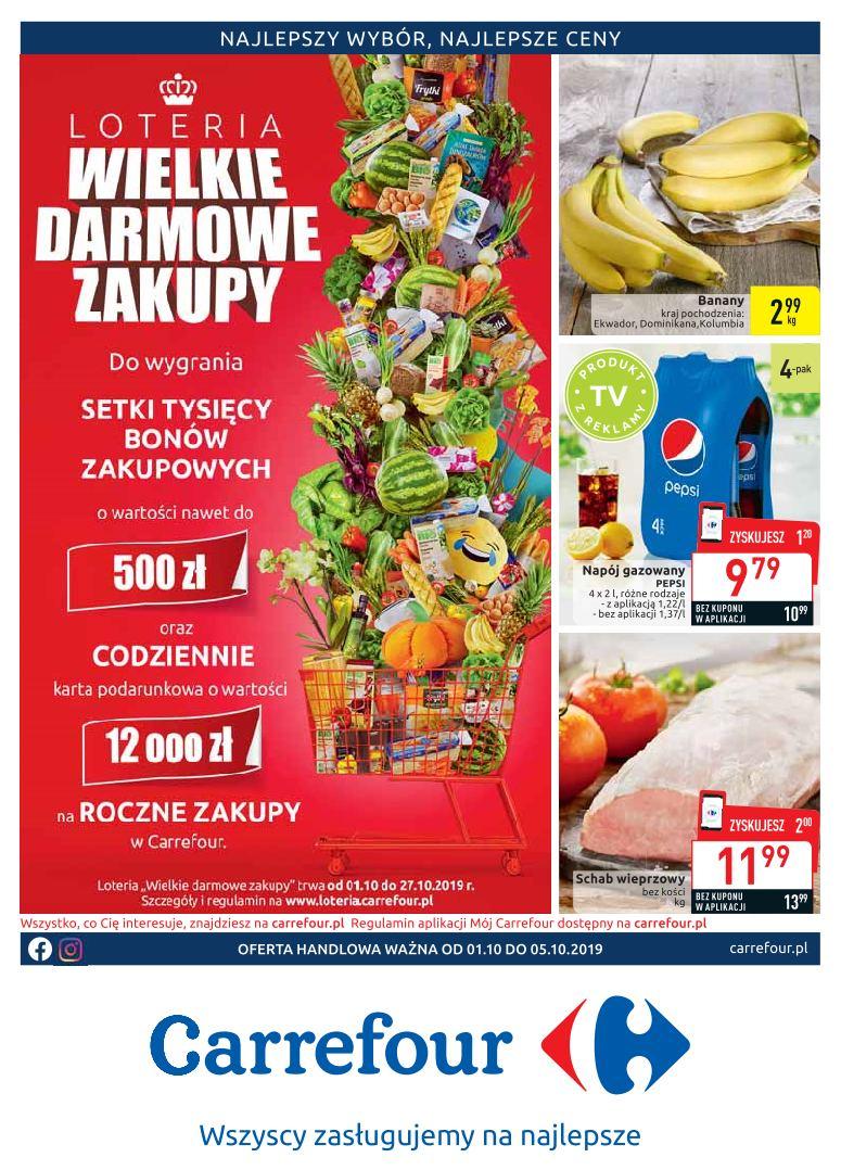 Gazetka promocyjna Carrefour do 05/10/2019 str.0