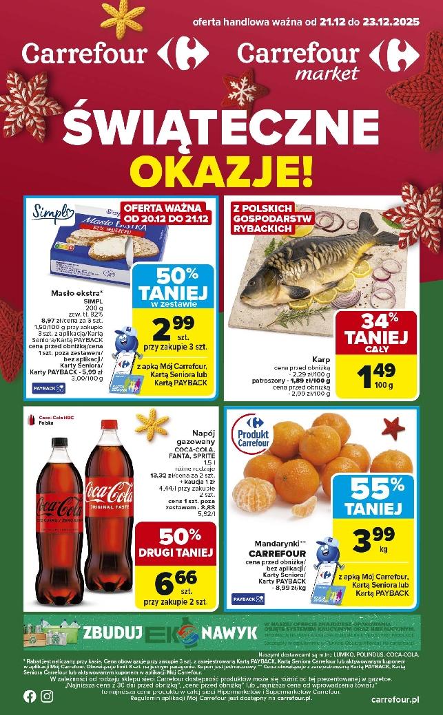 Gazetka promocyjna Carrefour do 23/12/2025 str.1