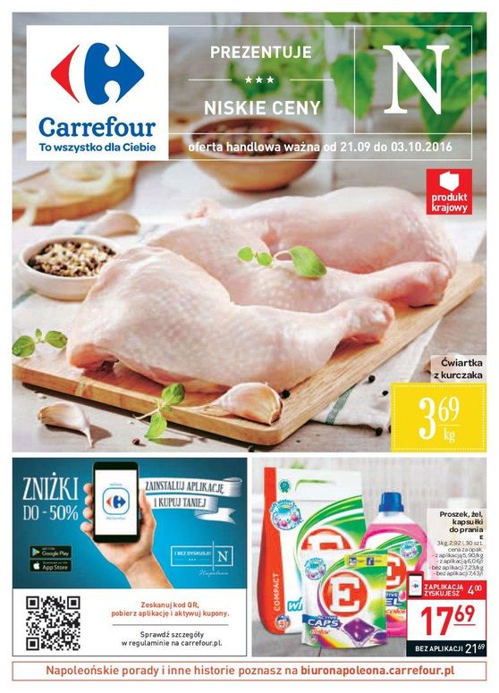 Gazetka promocyjna Carrefour do 03/10/2016 str.0