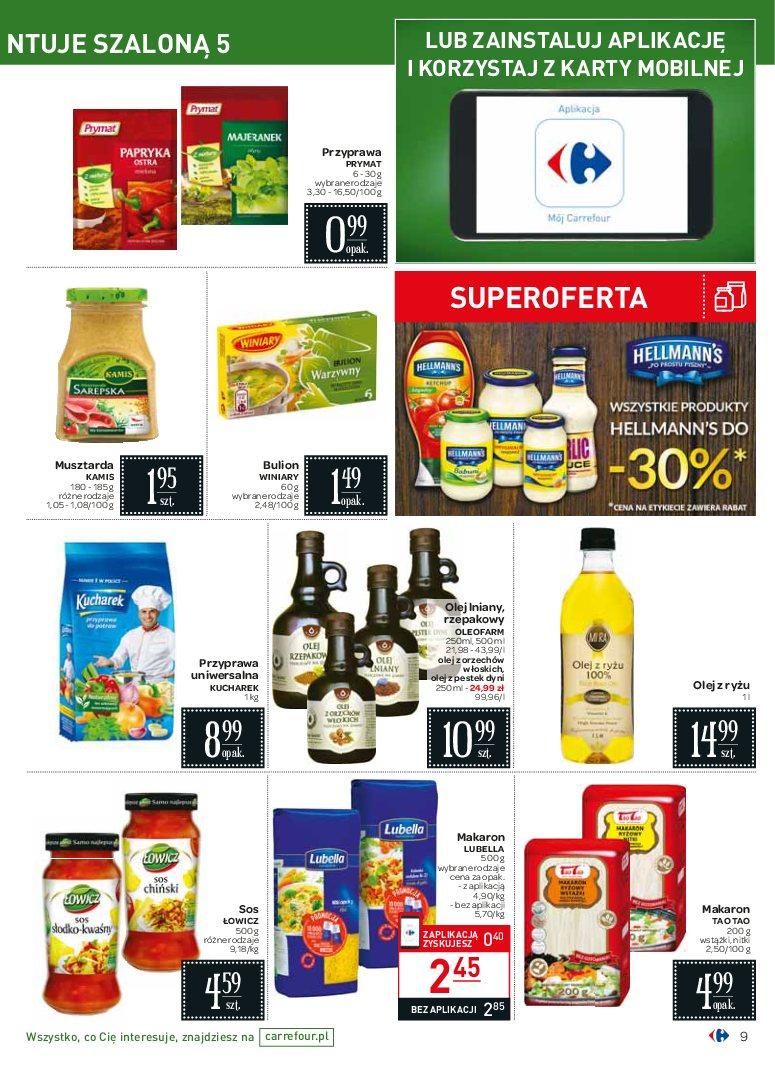 Gazetka promocyjna Carrefour do 17/10/2016 str.9