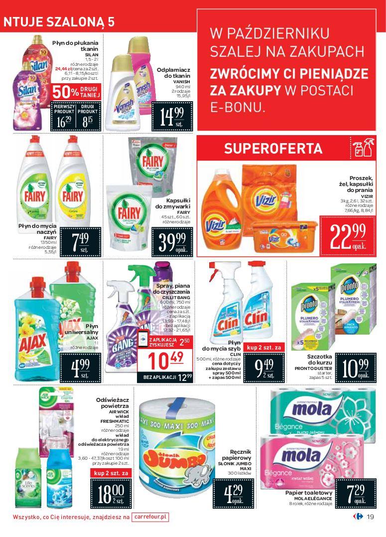 Gazetka promocyjna Carrefour do 24/10/2016 str.19