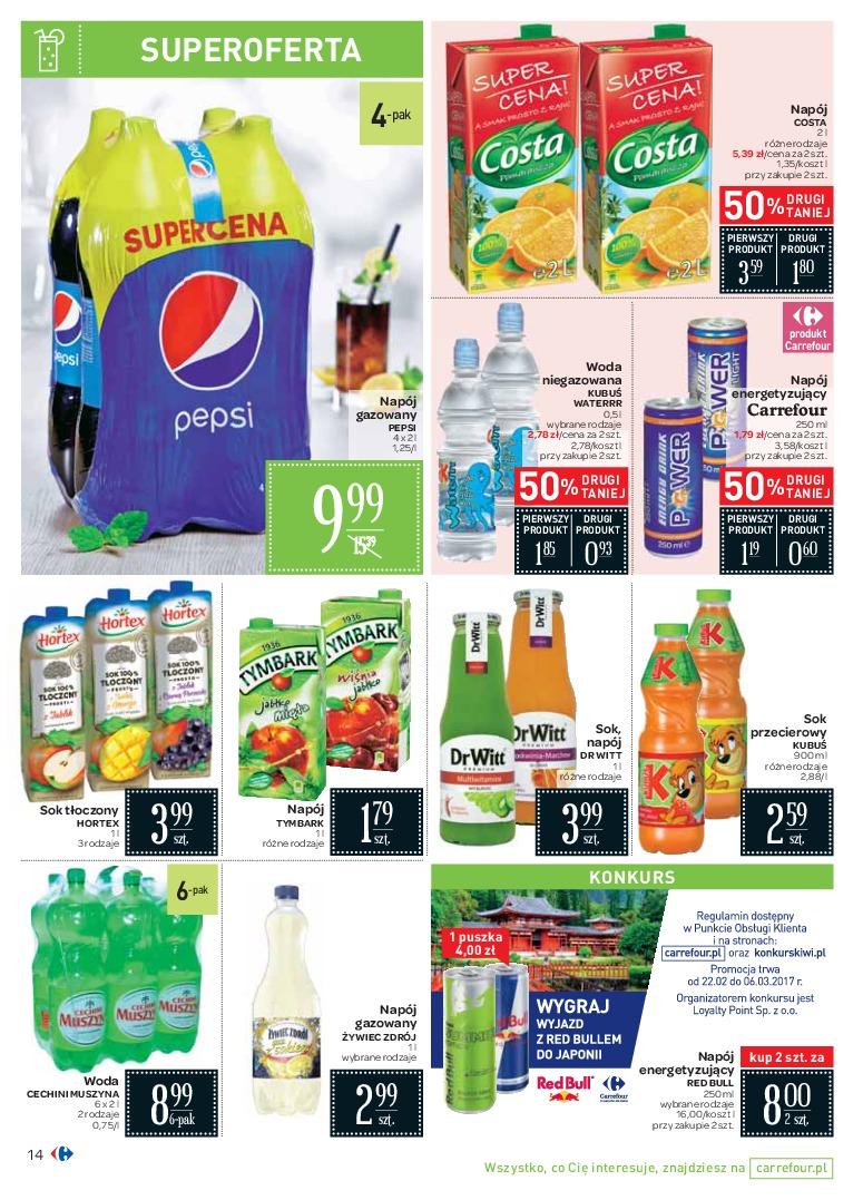 Gazetka promocyjna Carrefour do 27/02/2017 str.14