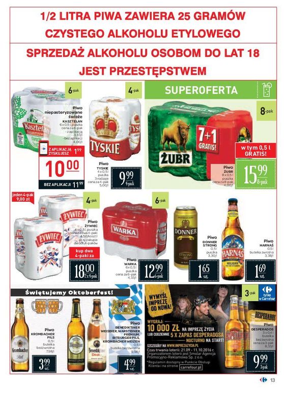 Gazetka promocyjna Carrefour do 03/10/2016 str.13