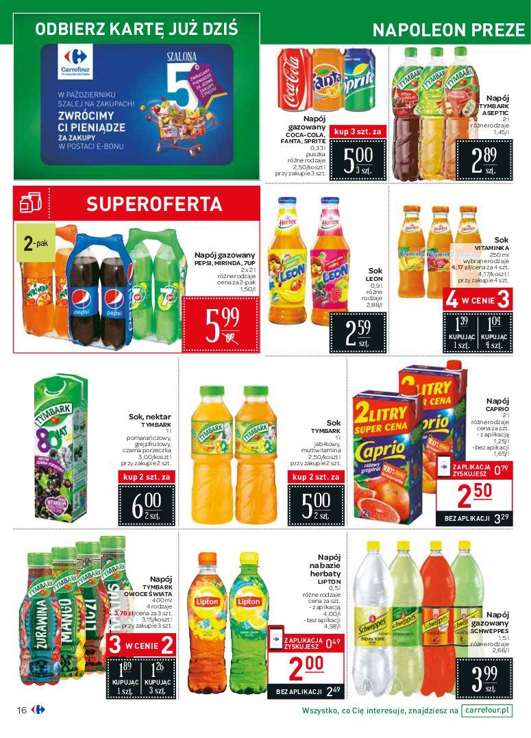 Gazetka promocyjna Carrefour do 17/10/2016 str.16