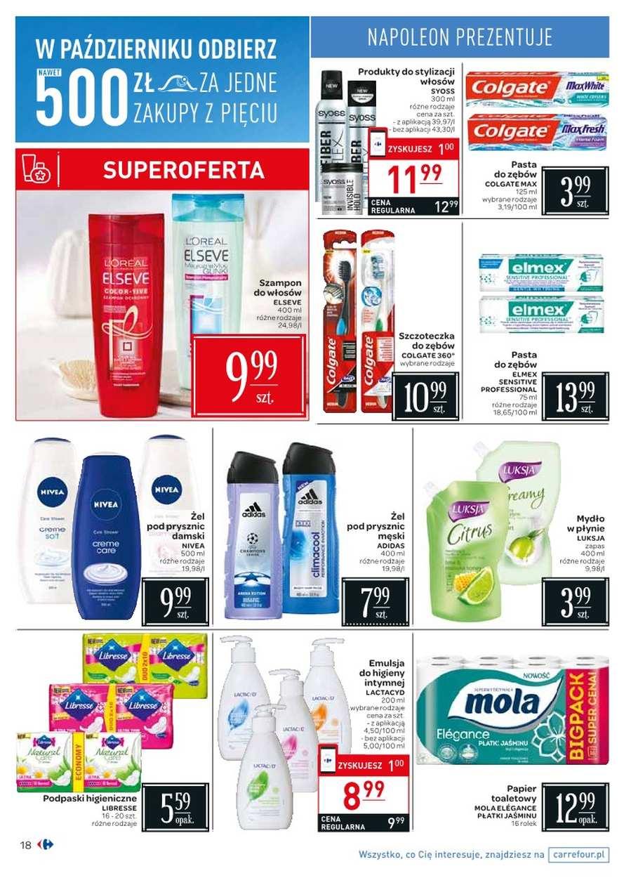 Gazetka promocyjna Carrefour do 09/10/2017 str.18