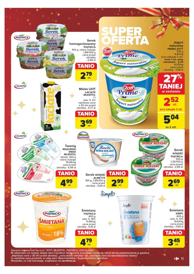 Gazetka promocyjna Carrefour do 24/12/2024 str.15