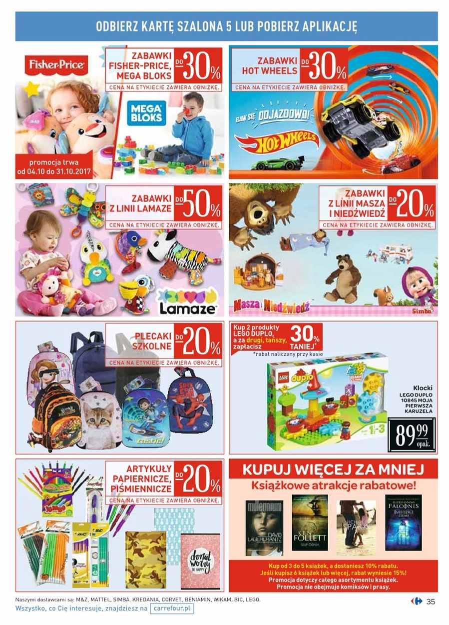 Gazetka promocyjna Carrefour do 09/10/2017 str.35