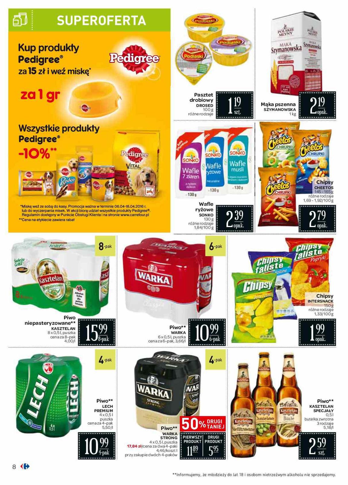 Gazetka promocyjna Carrefour do 18/04/2016 str.8