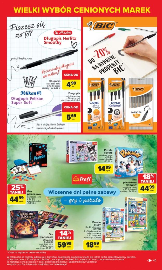 Gazetka promocyjna Carrefour do 17/05/2025 str.45