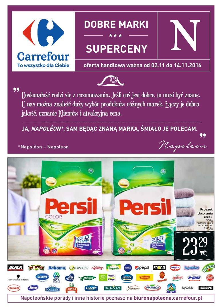 Gazetka promocyjna Carrefour do 14/11/2016 str.0