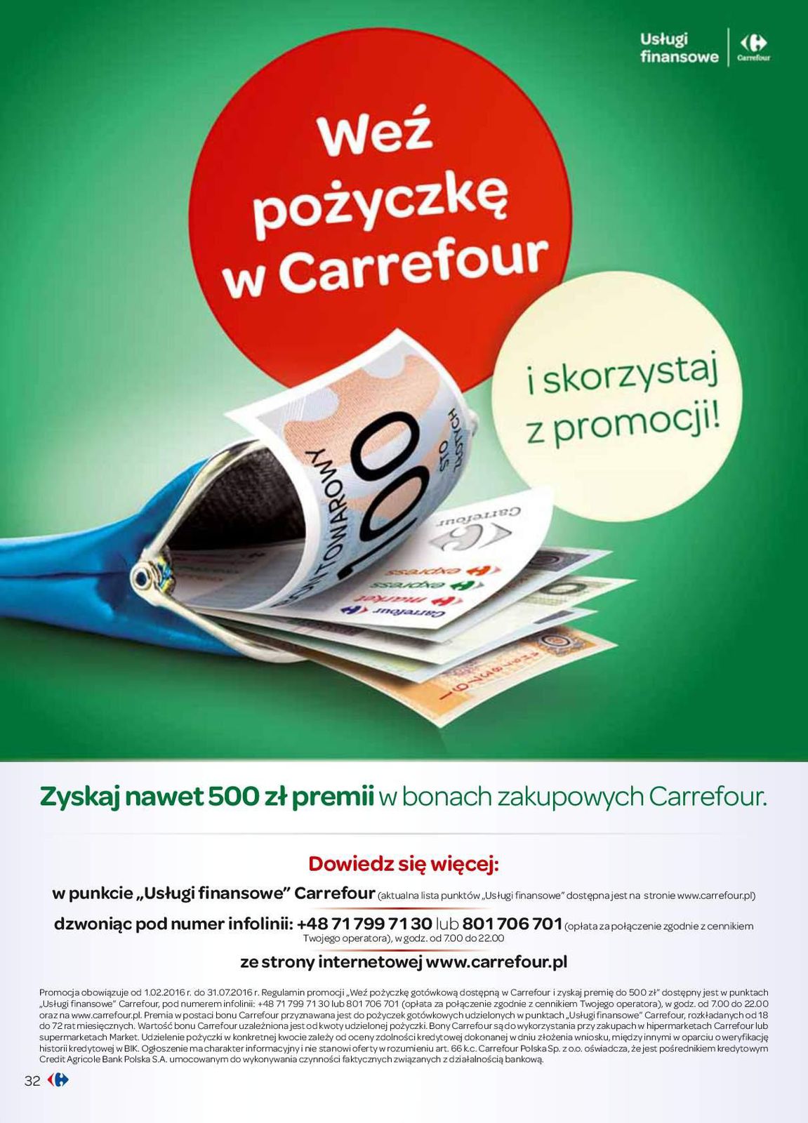 Gazetka promocyjna Carrefour do 18/04/2016 str.32