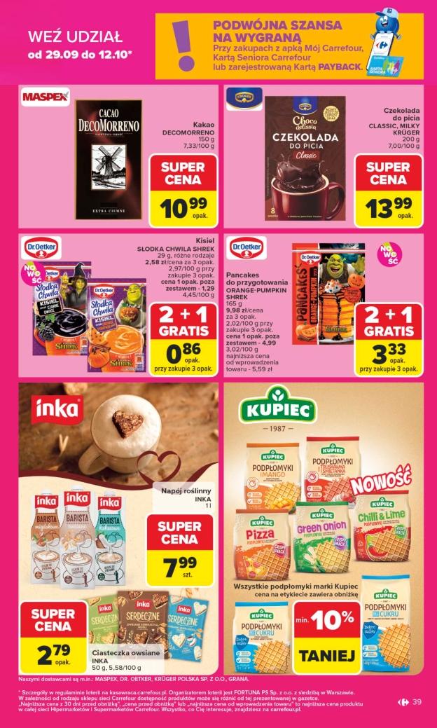 Gazetka promocyjna Carrefour do 04/10/2025 str.39