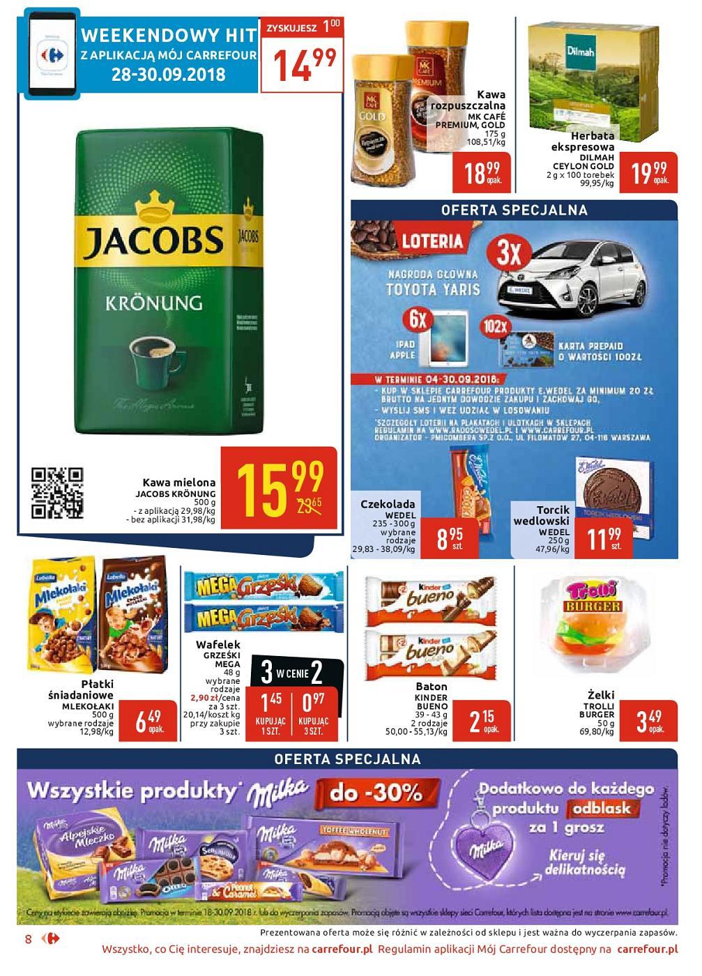 Gazetka promocyjna Carrefour Market do 30/09/2018 str.8