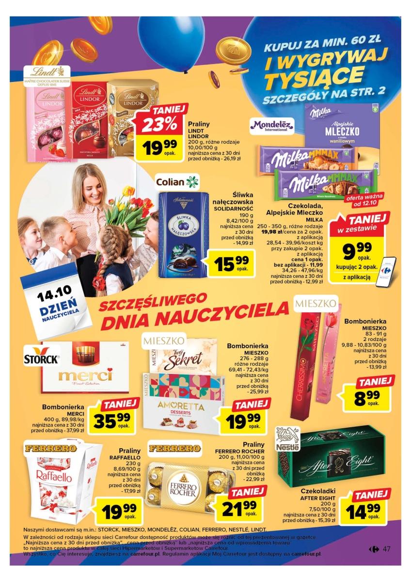 Gazetka promocyjna Carrefour do 14/10/2023 str.47