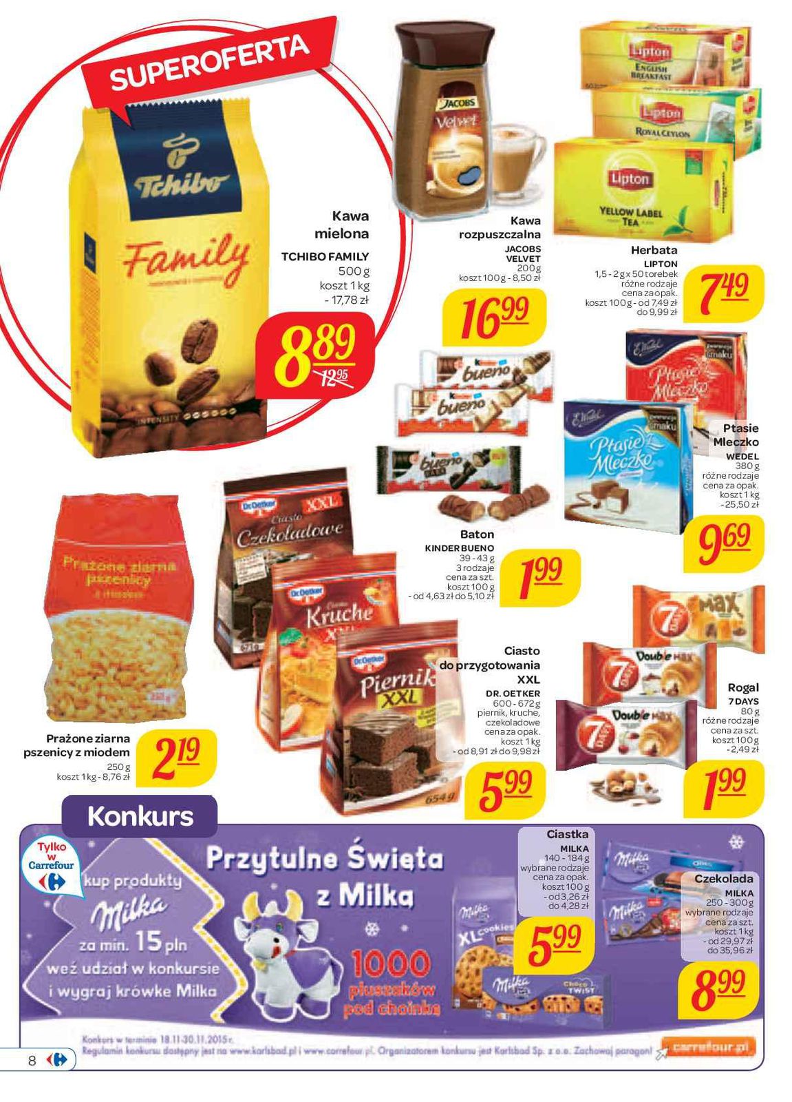 Gazetka promocyjna Carrefour do 30/11/2015 str.8