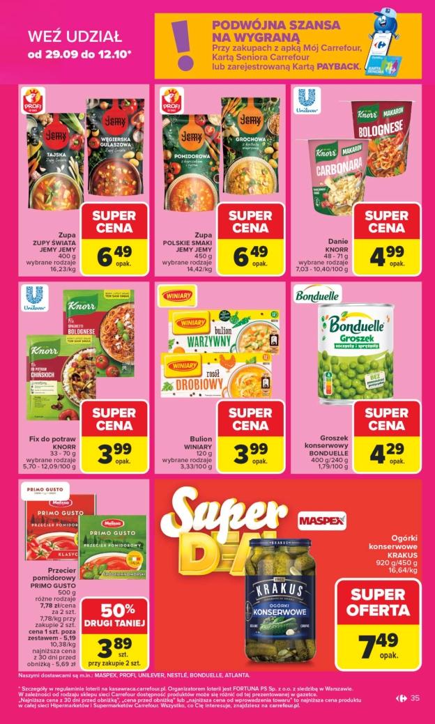 Gazetka promocyjna Carrefour do 04/10/2025 str.35