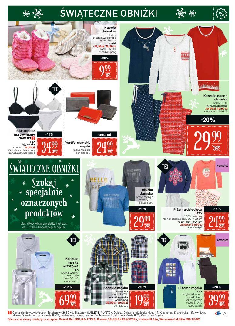 Gazetka promocyjna Carrefour do 18/12/2016 str.21