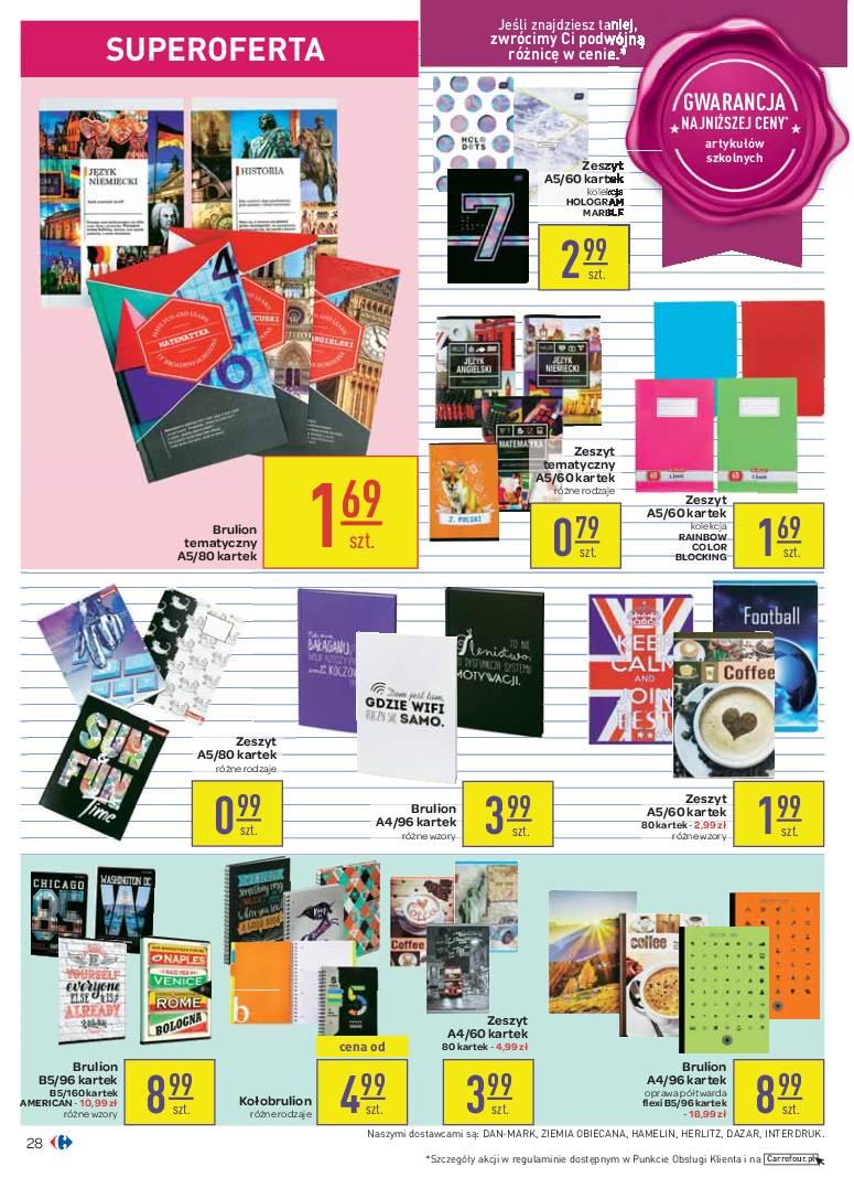 Gazetka promocyjna Carrefour do 15/09/2018 str.28