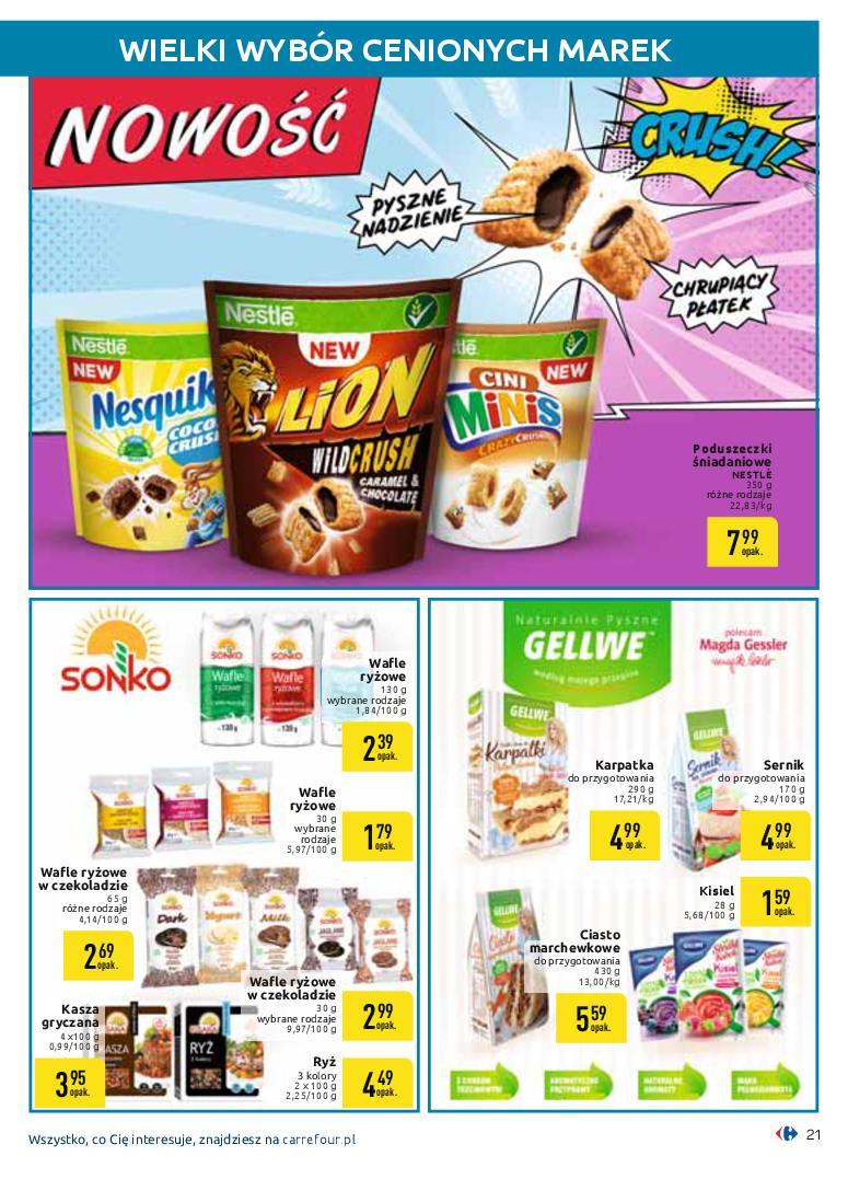 Gazetka promocyjna Carrefour do 10/11/2018 str.21